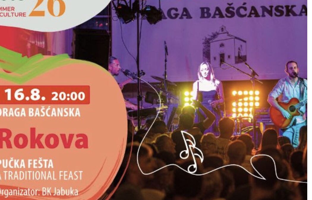 Rokova Draga Bašćanskában – Zlatni pomidor és nagyszabású fešta (augusztus 16.)