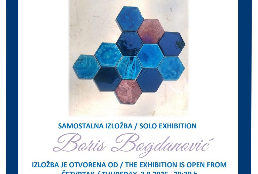 Rezonance – Boris Bogdanović kiállítása a Punati Galerija Tošban