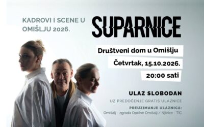 Két színésznő, akik 15 éve nem beszélnek: Suparnice komédia Omišaljban október 15-én