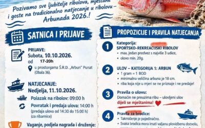 Arbunada 2026: horgászverseny és közös halebéd Punatban, október 11-én