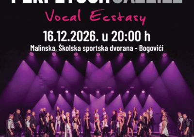 Perpetuum Jazzile Vocal Ecstasy koncert plakátja, Malinska, 2026. december 16.