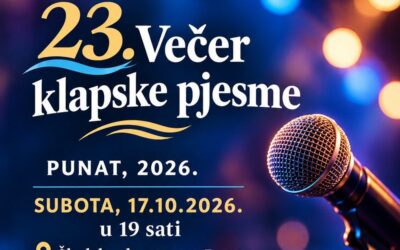 Nyolc klapa egy este: 23. Večer klapske pjesme Punatban, október 17-én